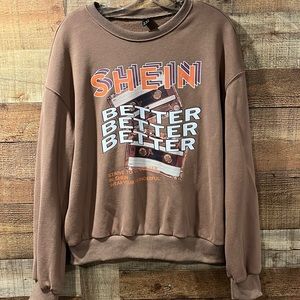 Shein sweatshirt men's medium